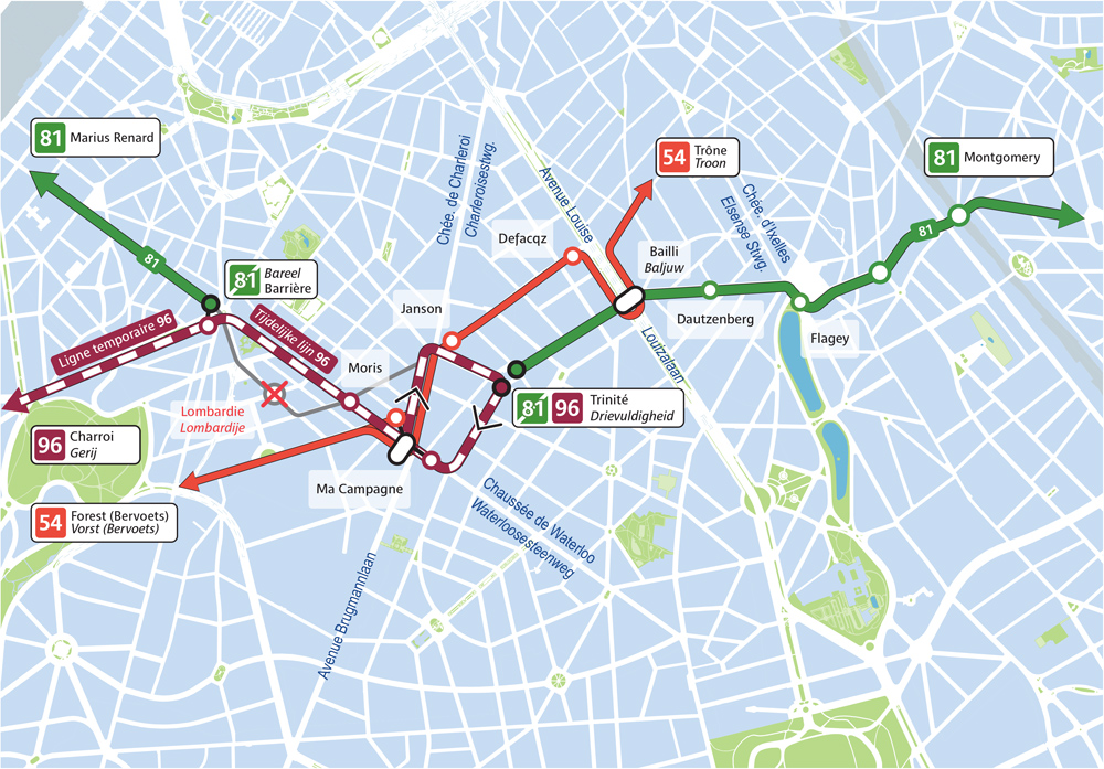 Plan van de onderbreking (vanaf 22 december)