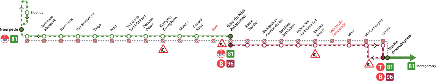 scheme of line 81