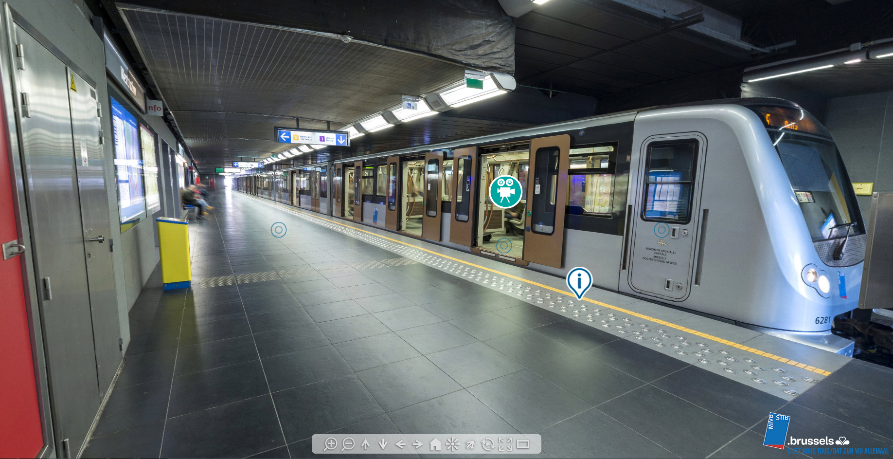 Visite Virtuelle Metro