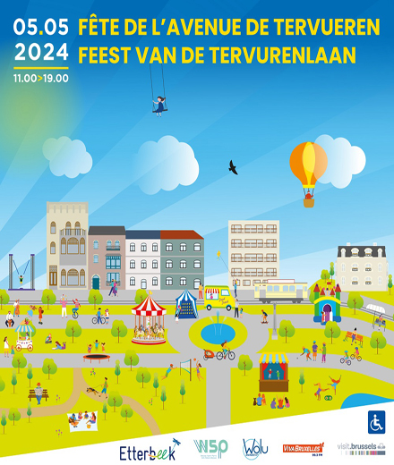 Festivities avenue de Tervueren / Tervurenlaan
